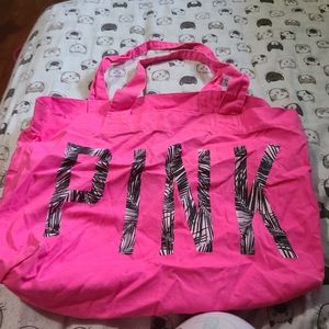 Pink tote